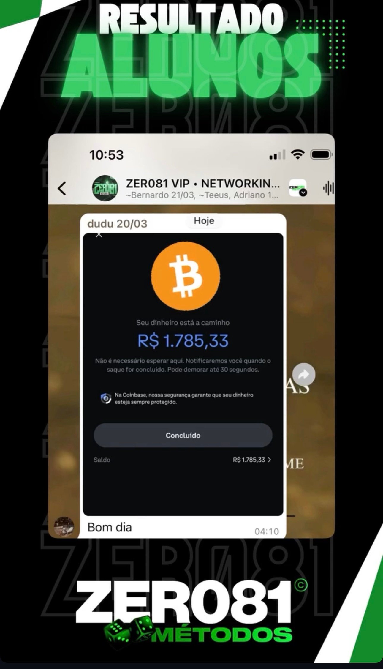 Resultado com delay esportivo